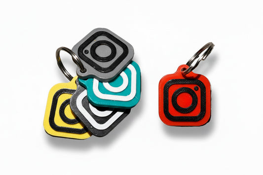NFC Instagram Schlüsselanhänger | Personalisierbar & Smart | ZENOX